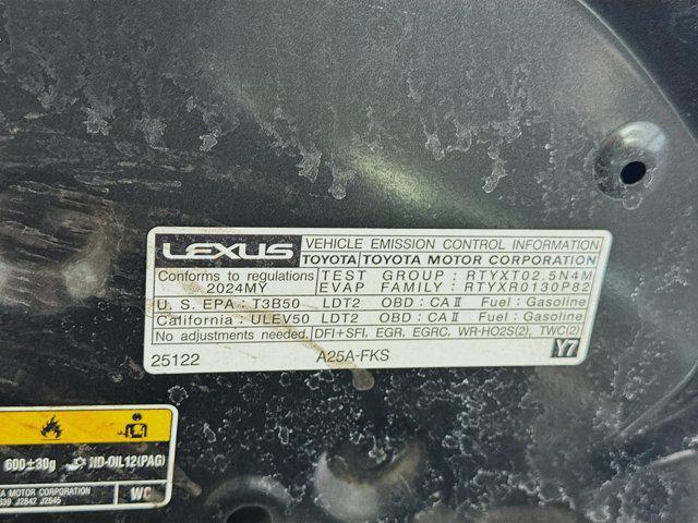 used 2024 Lexus NX 250 car, priced at $36,998
