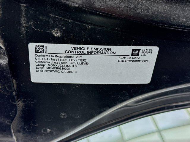 used 2021 Chevrolet Camaro car, priced at $26,999
