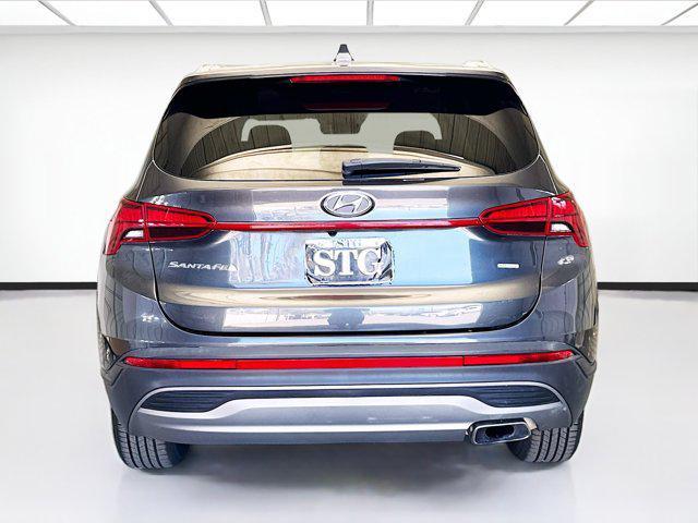 used 2021 Hyundai Santa Fe car, priced at $16,495