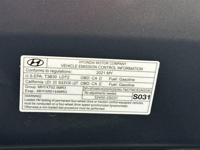 used 2021 Hyundai Santa Fe car, priced at $16,495