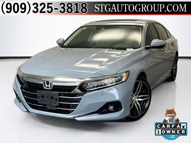 used 2021 Honda Accord Hybrid car, priced at $27,849