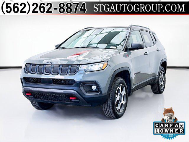 used 2022 Jeep Compass car, priced at $23,277