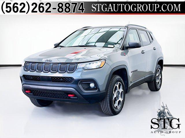 used 2022 Jeep Compass car, priced at $22,075