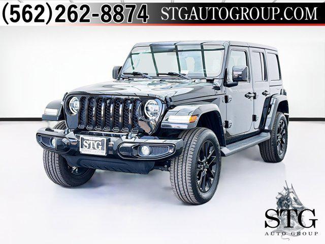 used 2021 Jeep Wrangler Unlimited car, priced at $37,388