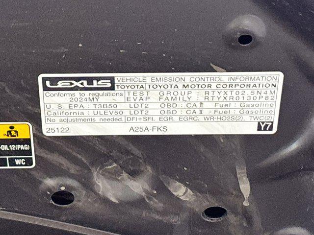 used 2024 Lexus NX 250 car