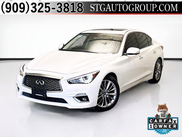 used 2022 INFINITI Q50 car, priced at $29,499