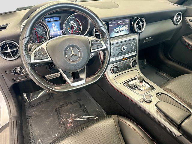used 2017 Mercedes-Benz AMG SLC 43 car, priced at $27,598