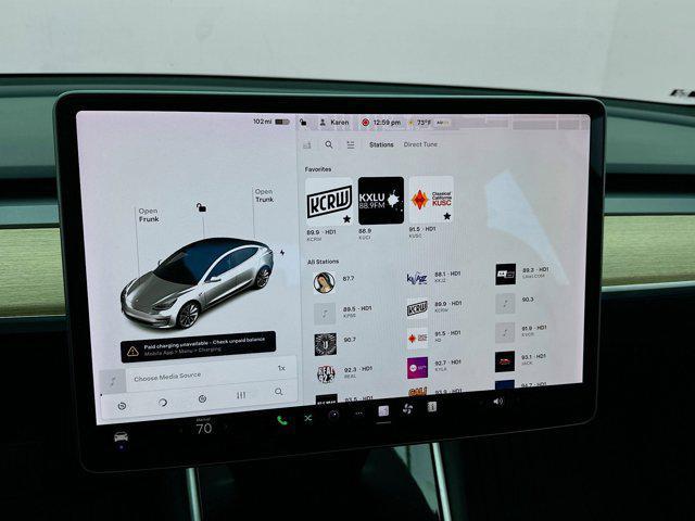 used 2019 Tesla Model 3 car, priced at $19,388