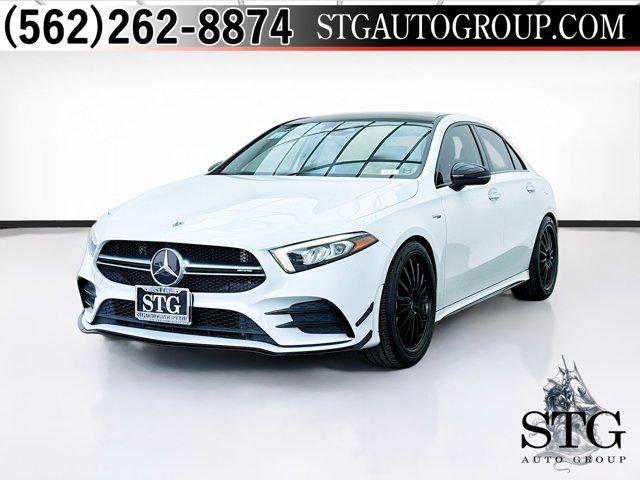 used 2021 Mercedes-Benz AMG A 35 car, priced at $29,499