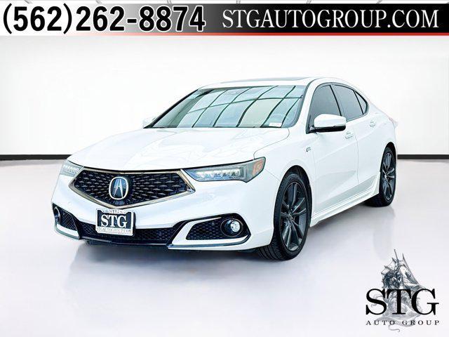 used 2020 Acura TLX car, priced at $26,888