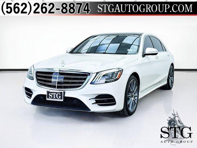 used 2020 Mercedes-Benz S-Class car, priced at $50,477