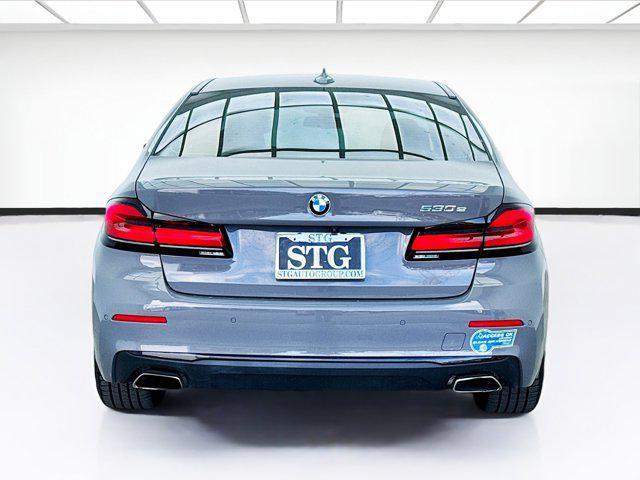 used 2021 BMW 530e car, priced at $22,888