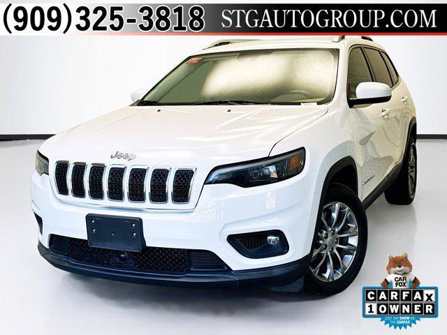 used 2021 Jeep Cherokee car, priced at $18,495