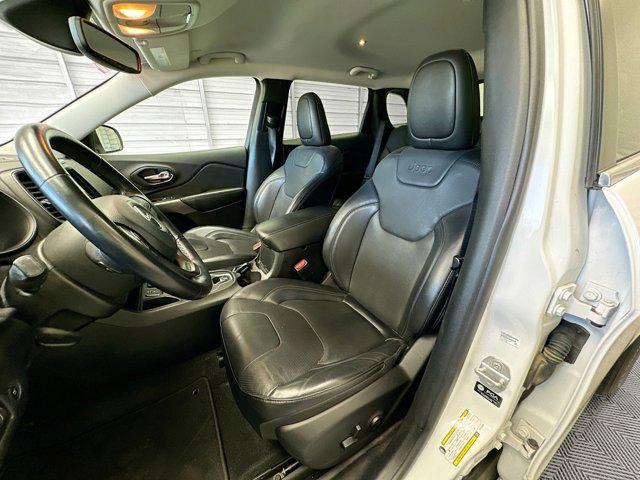 used 2021 Jeep Cherokee car, priced at $18,600