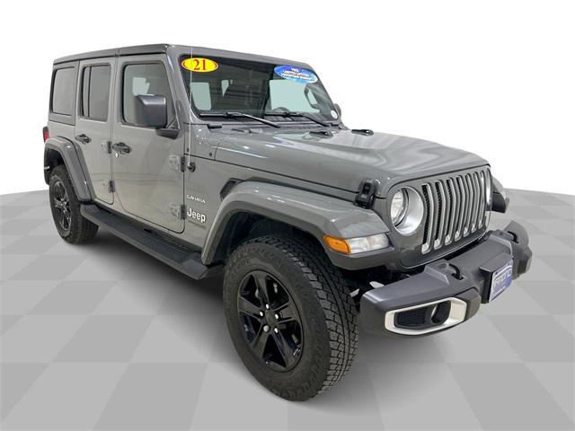 used 2021 Jeep Wrangler Unlimited car, priced at $34,491