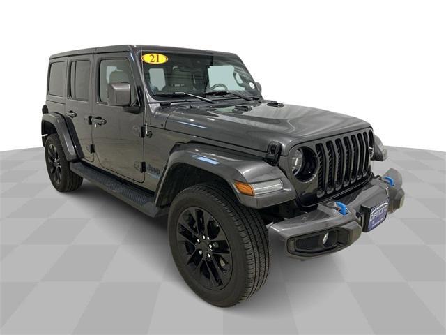 used 2021 Jeep Wrangler Unlimited car, priced at $33,388