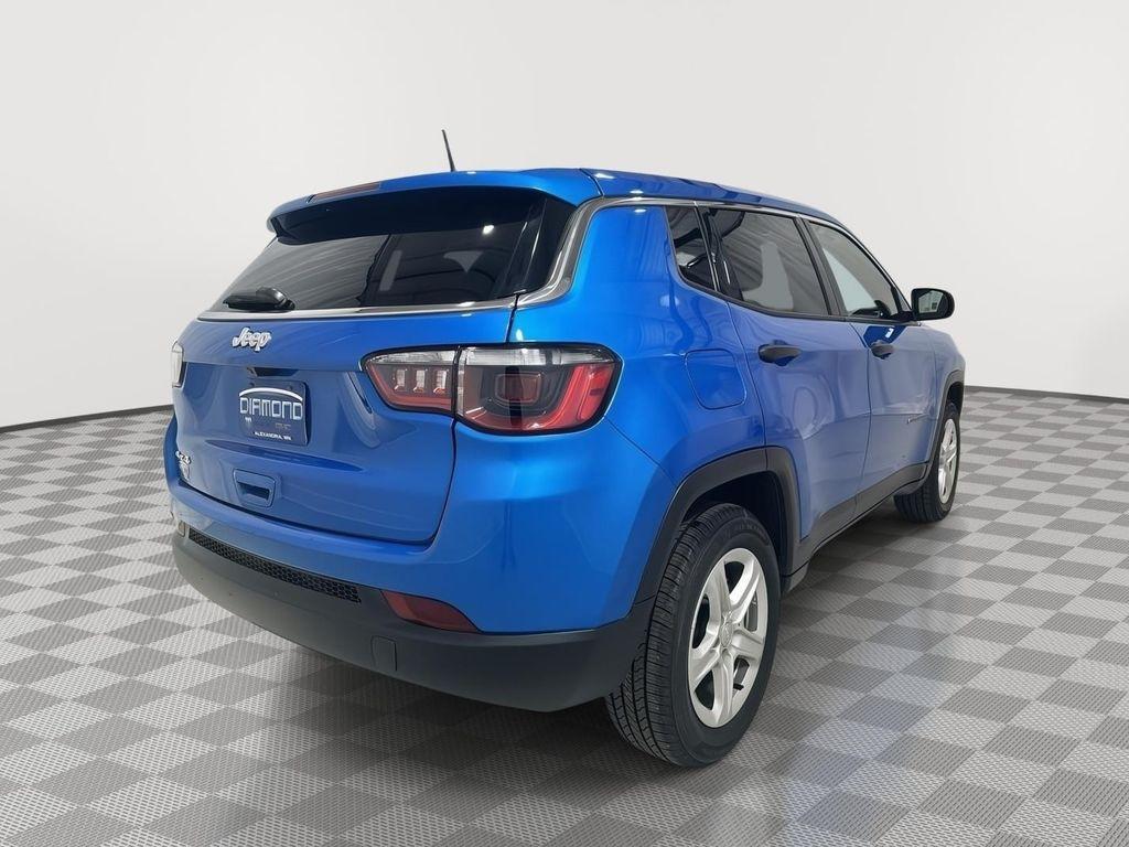 used 2023 Jeep Compass car, priced at $17,900