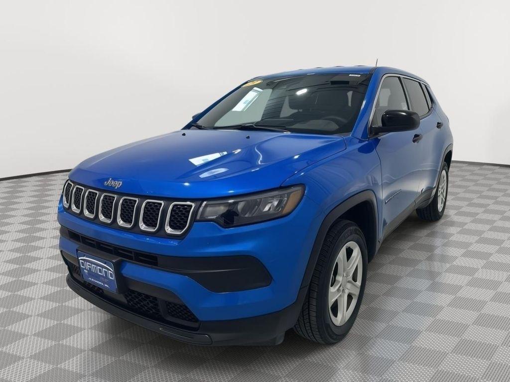 used 2023 Jeep Compass car, priced at $17,900
