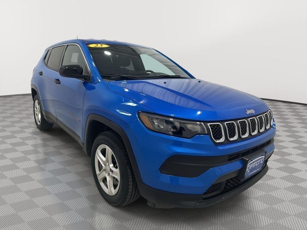 used 2023 Jeep Compass car, priced at $17,900