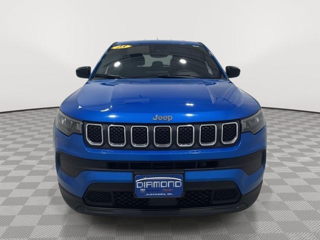used 2023 Jeep Compass car, priced at $17,900