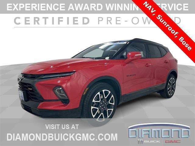 used 2024 Chevrolet Blazer car, priced at $39,691