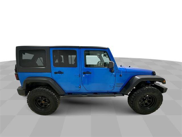 used 2016 Jeep Wrangler Unlimited car, priced at $13,900