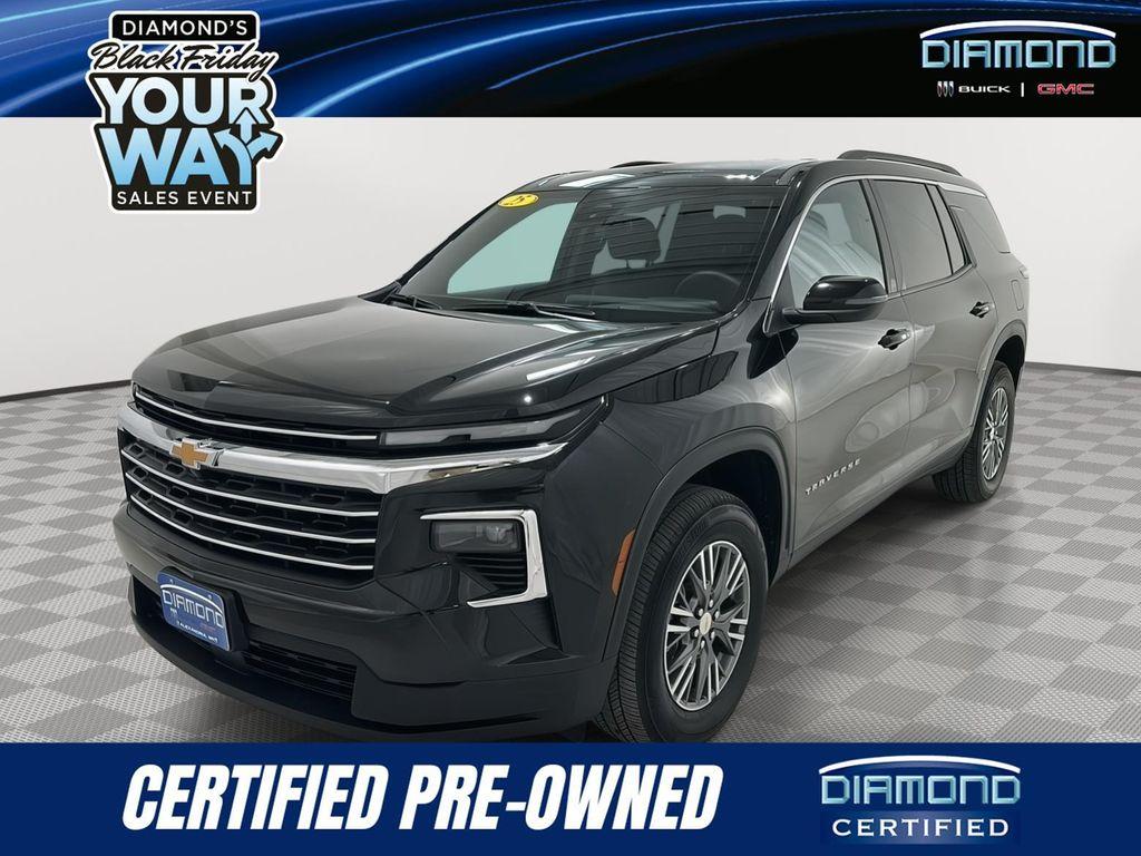 used 2025 Chevrolet Traverse car, priced at $37,035