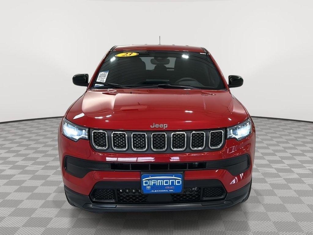 used 2023 Jeep Compass car, priced at $18,225