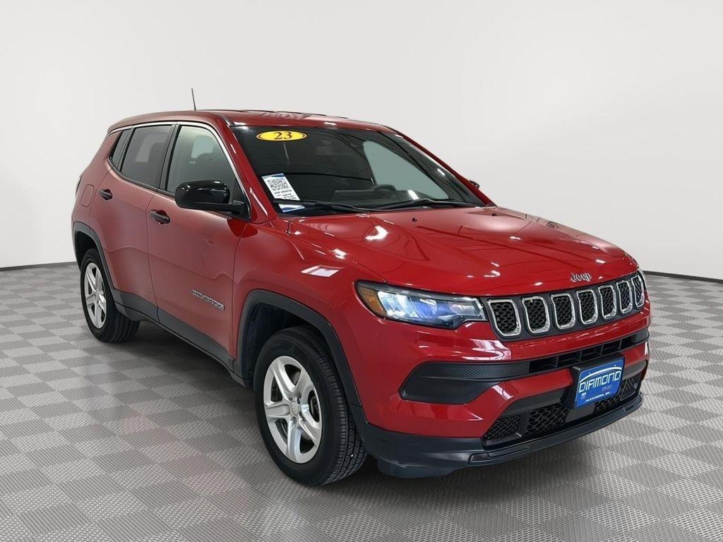 used 2023 Jeep Compass car, priced at $18,225