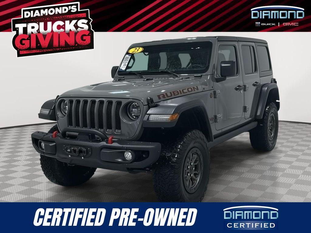 used 2023 Jeep Wrangler car, priced at $42,375