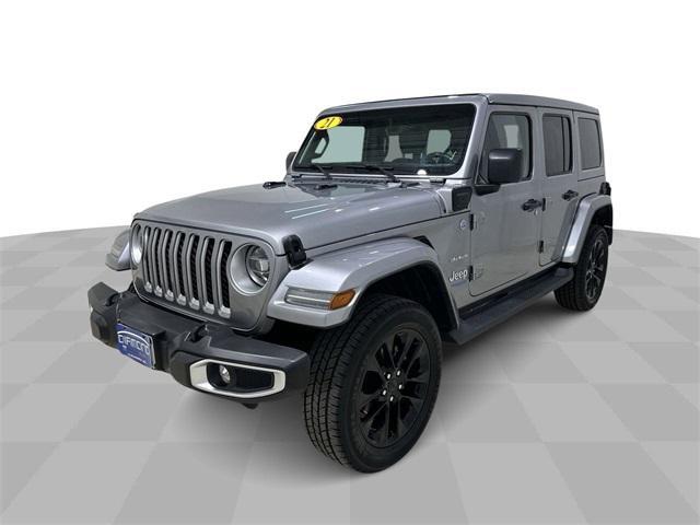 used 2021 Jeep Wrangler Unlimited car, priced at $33,295