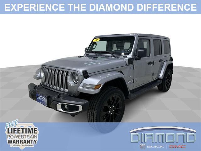 used 2021 Jeep Wrangler Unlimited 4xe car, priced at $29,823