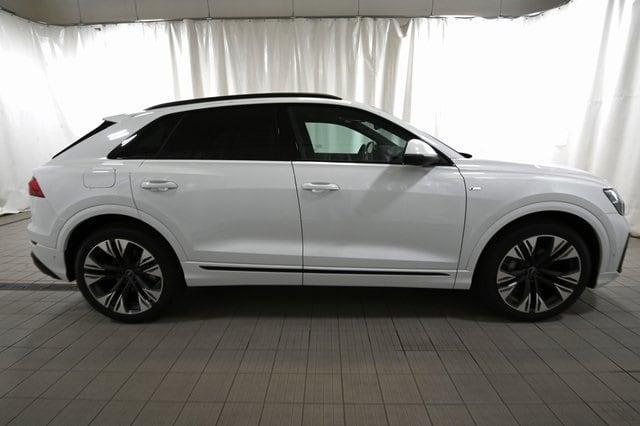 new 2025 Audi Q8 car, priced at $75,695