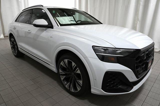 new 2025 Audi Q8 car, priced at $75,695