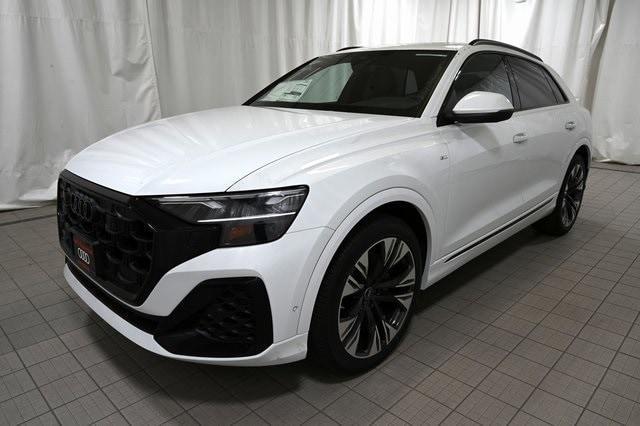 new 2025 Audi Q8 car, priced at $75,695