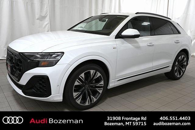 new 2025 Audi Q8 car, priced at $75,695