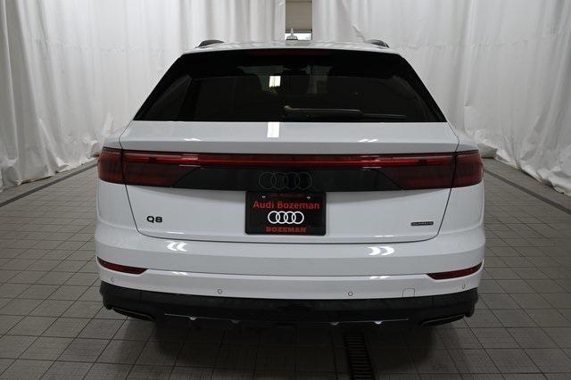 new 2025 Audi Q8 car, priced at $75,695