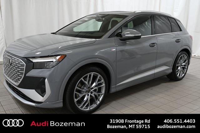 new 2025 Audi Q4 e-tron car, priced at $63,715