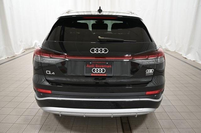 new 2024 Audi Q4 e-tron car, priced at $57,485