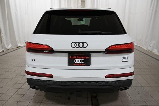 new 2025 Audi Q7 car, priced at $77,450