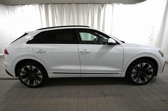 new 2025 Audi Q8 car, priced at $75,695