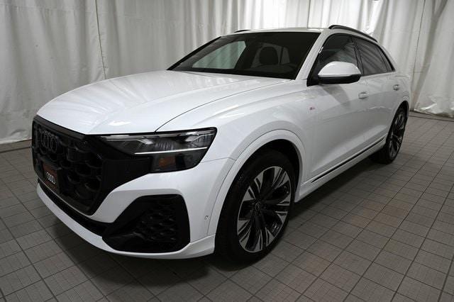 new 2025 Audi Q8 car, priced at $75,695