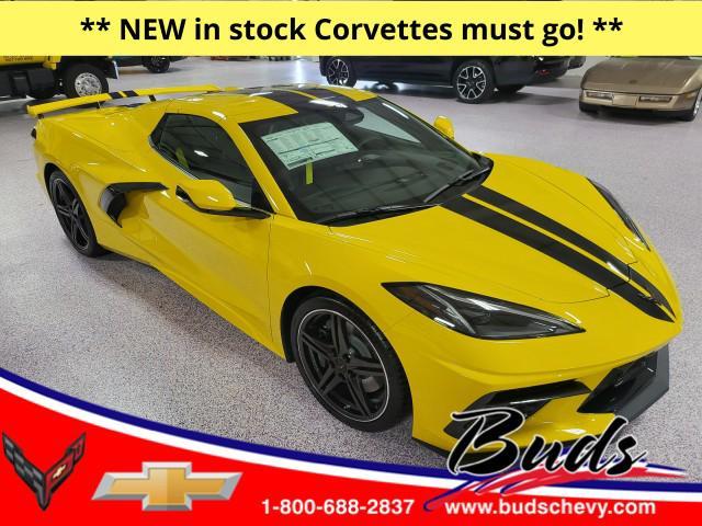 new 2025 Chevrolet Corvette car, priced at $96,905