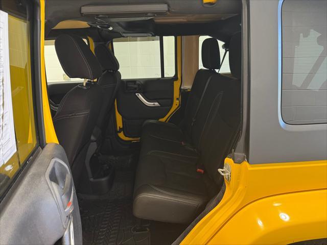 used 2015 Jeep Wrangler Unlimited car, priced at $20,821