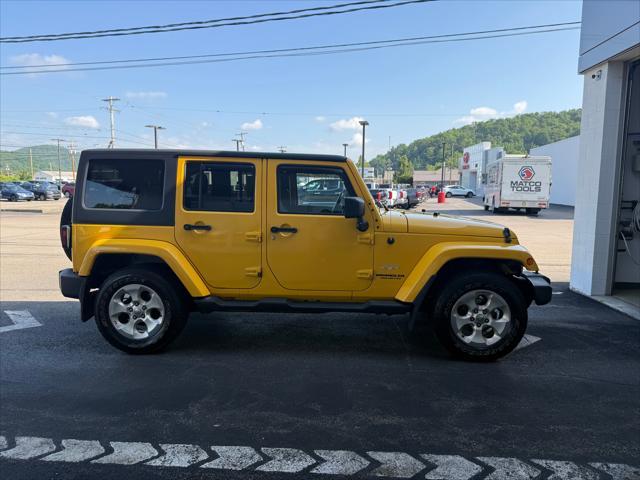 used 2015 Jeep Wrangler Unlimited car, priced at $20,821