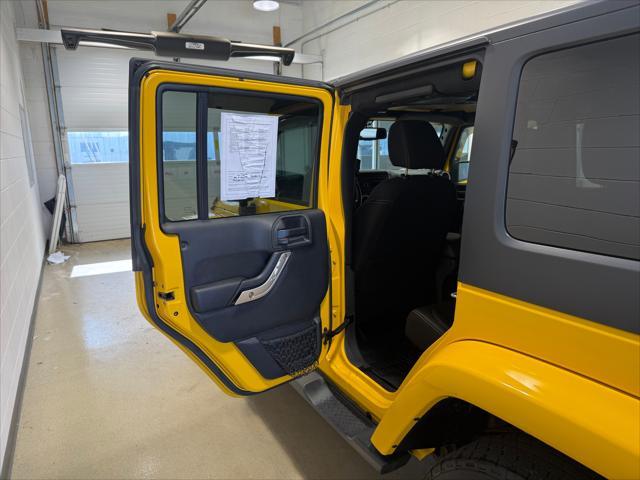 used 2015 Jeep Wrangler Unlimited car, priced at $20,821