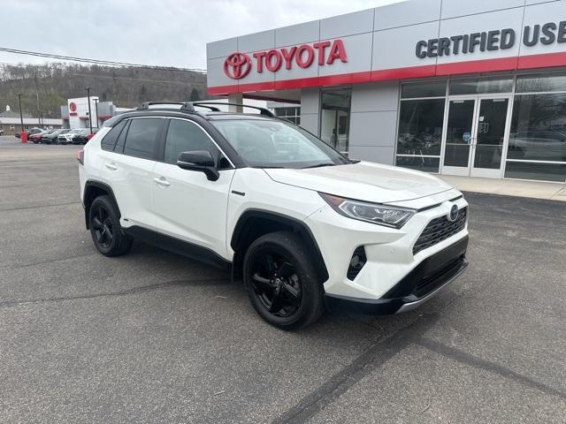 used 2021 Toyota RAV4 Hybrid car, priced at $31,000