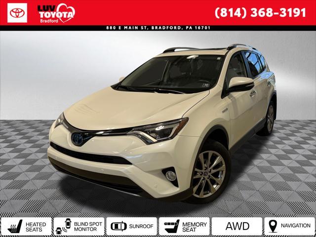 used 2018 Toyota RAV4 Hybrid car, priced at $23,075