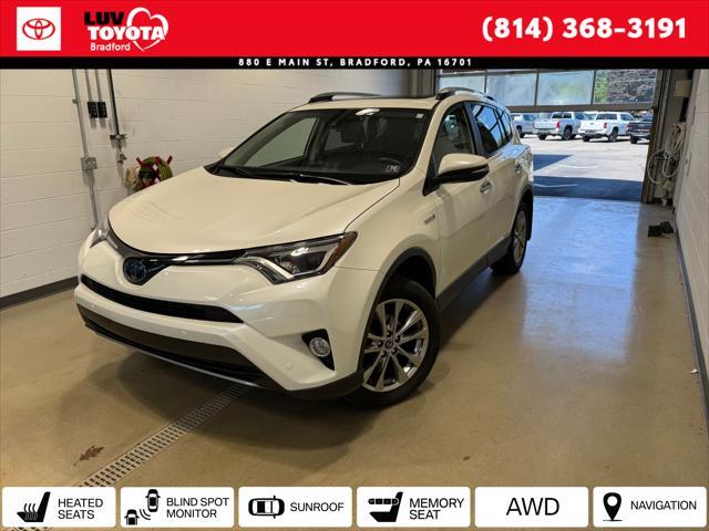 used 2018 Toyota RAV4 Hybrid car, priced at $23,075
