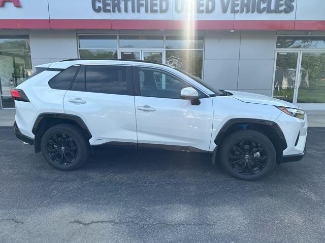 used 2023 Toyota RAV4 Hybrid car, priced at $37,976